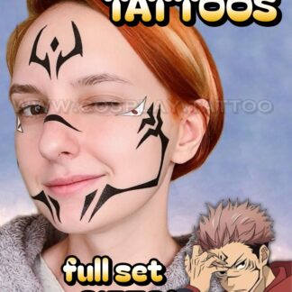 Trafalgar Law temporary tattoo from One Piece