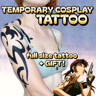 Trafalgar Law temporary tattoos from One Piece