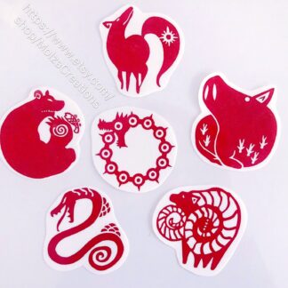 Meliodas, Diane, Ban, King, Gowther, Merlin & Escanor Temporary Tattoos – Seven Deadly Sins (Nanatsu no Taizai)