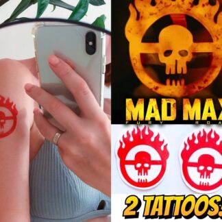 Mad Max Temporary Tattoos – Set of 2 – Mad Max