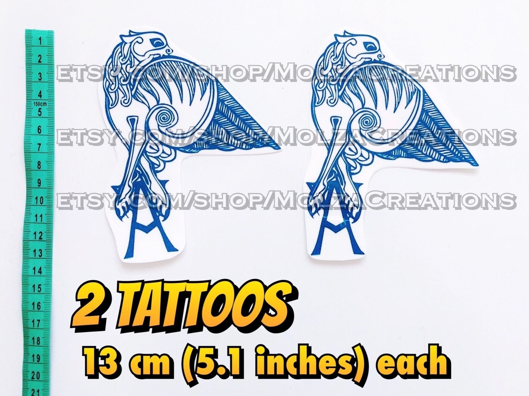 Sukuna Temporary Tattoos – Body & Face Full Set – Jujutsu Kaisen