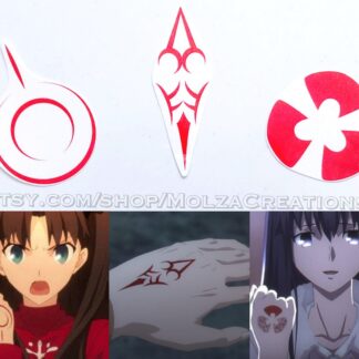 Rin, Shirou & Sakura Temporary Tattoos – Fate/stay night
