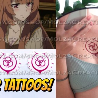 Raphtalia Temporary Tattoos – Set of 2 – The Rising of the Shield Hero